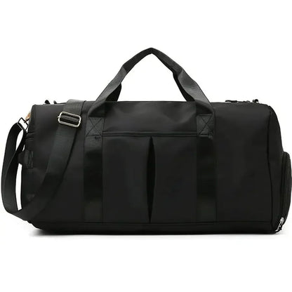 Waterproof Gym and Travel Bag with Dry-Wet Separation — Large Capacity Yoga Duffle for Women and Men